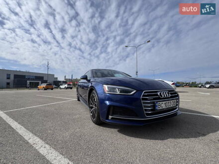 Ауди А5 2017 в Киеве на Automoto.ua Синий Ауди А5, объемом двигателя 1.98 л и пробегом 175 тыс. км за 24000 $, фото 1 на Automoto.ua
