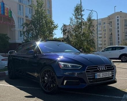 Синий Ауди А5, объемом двигателя 1.98 л и пробегом 91 тыс. км за 23000 $, фото 1 на Automoto.ua