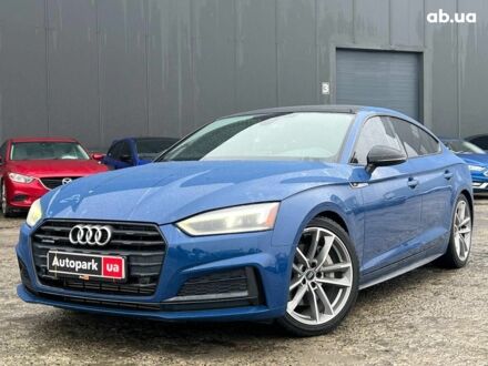 Синий Ауди А5, объемом двигателя 2 л и пробегом 100 тыс. км за 28840 $, фото 1 на Automoto.ua