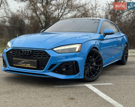 Синій Ауді A5, об'ємом двигуна 2 л та пробігом 59 тис. км за 30200 $, фото 1 на Automoto.ua
