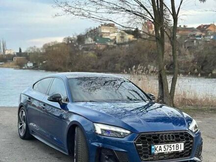 Ауді A5 2019 у Львові на Automoto.ua Синій Ауді A5, об'ємом двигуна 1.98 л та пробігом 115 тис. км за 27700 $, фото 1 на Automoto.ua