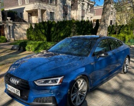 Синий Ауди А5, объемом двигателя 2 л и пробегом 75 тыс. км за 24982 $, фото 1 на Automoto.ua