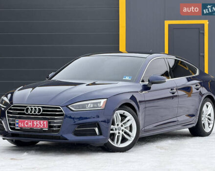 Синий Ауди А5, объемом двигателя 2 л и пробегом 84 тыс. км за 23700 $, фото 1 на Automoto.ua