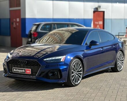 Синий Ауди А5, объемом двигателя 2 л и пробегом 78 тыс. км за 28940 $, фото 1 на Automoto.ua