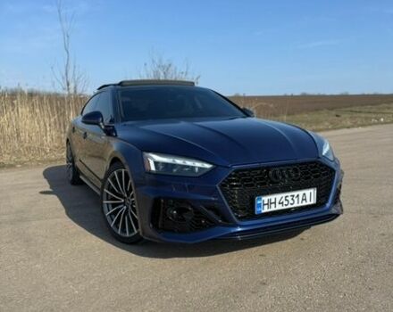 Синій Ауді A5, об'ємом двигуна 2 л та пробігом 80 тис. км за 28500 $, фото 1 на Automoto.ua