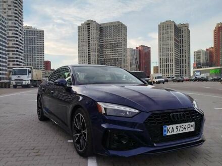 Ауді A5 2021 у Києві на Automoto.ua Синій Ауді A5, об'ємом двигуна 1.98 л та пробігом 25 тис. км за 37500 $, фото 1 на Automoto.ua