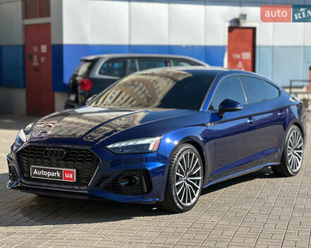 Синий Ауди А5, объемом двигателя 2 л и пробегом 78 тыс. км за 28990 $, фото 1 на Automoto.ua