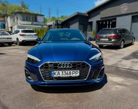 Синий Ауди А5, объемом двигателя 2 л и пробегом 49 тыс. км за 35256 $, фото 1 на Automoto.ua