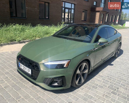 Зеленый Ауди А5, объемом двигателя 1.98 л и пробегом 77 тыс. км за 30000 $, фото 1 на Automoto.ua