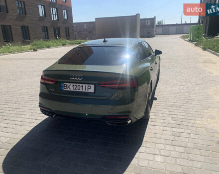 Зеленый Ауди А5, объемом двигателя 1.98 л и пробегом 77 тыс. км за 30000 $, фото 4 на Automoto.ua