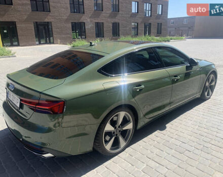 Зеленый Ауди А5, объемом двигателя 1.98 л и пробегом 77 тыс. км за 30000 $, фото 6 на Automoto.ua