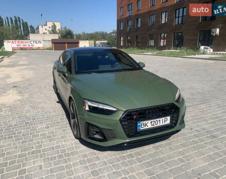 Зеленый Ауди А5, объемом двигателя 1.98 л и пробегом 77 тыс. км за 30000 $, фото 7 на Automoto.ua