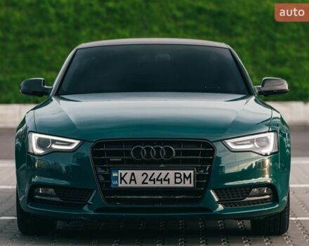 Зеленый Ауди А5, объемом двигателя 2 л и пробегом 131 тыс. км за 12200 $, фото 1 на Automoto.ua