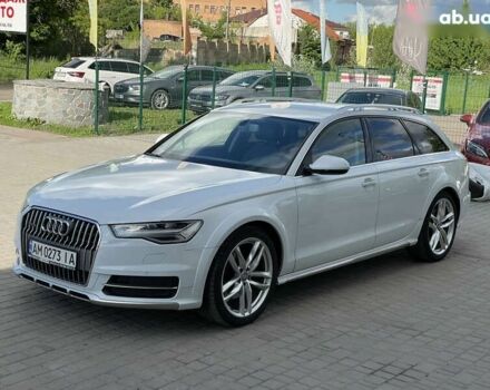 Белый Ауди А6 Олроуд, объемом двигателя 3 л и пробегом 232 тыс. км за 21999 $, фото 1 на Automoto.ua
