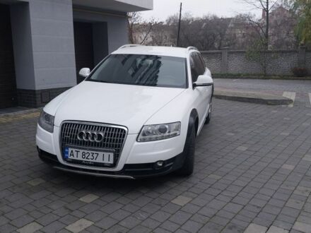 Белый Ауди А6 Олроуд, объемом двигателя 3 л и пробегом 280 тыс. км за 13200 $, фото 1 на Automoto.ua