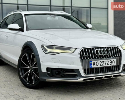 Ауди А6 Олроуд 2015 в Хусте на Automoto.ua Белый Ауди А6 Олроуд, объемом двигателя 2.97 л и пробегом 320 тыс. км за 23500 $, фото 1 на Automoto.ua