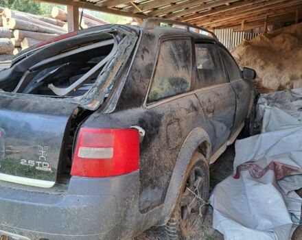 Черный Ауди А6 Олроуд, объемом двигателя 2.5 л и пробегом 250 тыс. км за 6500 $, фото 12 на Automoto.ua