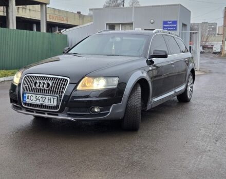 Черный Ауди А6 Олроуд, объемом двигателя 3 л и пробегом 280 тыс. км за 9399 $, фото 1 на Automoto.ua