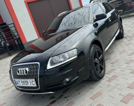 Черный Ауди А6 Олроуд, объемом двигателя 3 л и пробегом 327 тыс. км за 11350 $, фото 1 на Automoto.ua