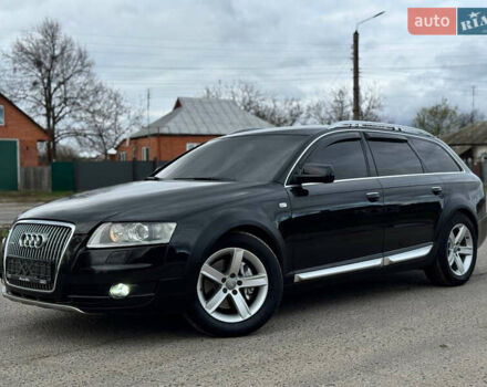 Черный Ауди А6 Олроуд, объемом двигателя 3 л и пробегом 193 тыс. км за 9950 $, фото 1 на Automoto.ua