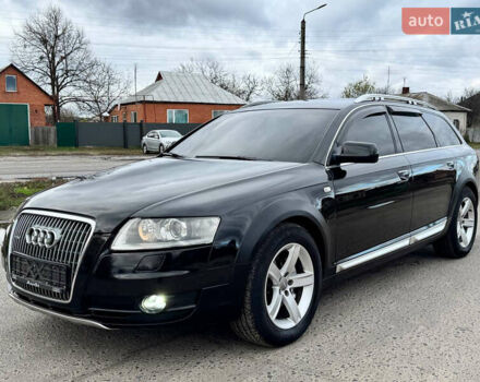 Черный Ауди А6 Олроуд, объемом двигателя 3 л и пробегом 193 тыс. км за 9950 $, фото 3 на Automoto.ua