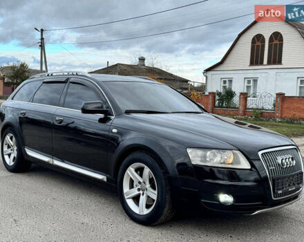 Черный Ауди А6 Олроуд, объемом двигателя 3 л и пробегом 193 тыс. км за 9950 $, фото 2 на Automoto.ua