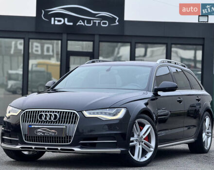 Черный Ауди А6 Олроуд, объемом двигателя 3 л и пробегом 109 тыс. км за 18000 $, фото 2 на Automoto.ua