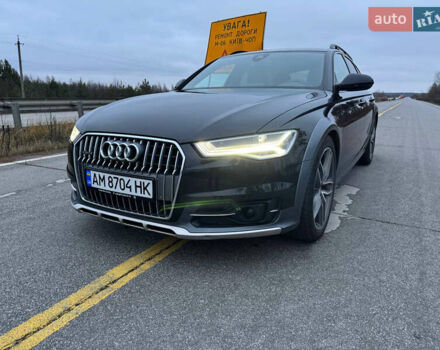 Черный Ауди А6 Олроуд, объемом двигателя 3 л и пробегом 199 тыс. км за 33000 $, фото 3 на Automoto.ua