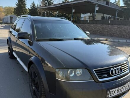 Ауди А6 Олроуд 2003 в Великом Бурлуке на Automoto.ua Черный Ауди А6 Олроуд, объемом двигателя 2.5 л и пробегом 421 тыс. км за 5500 $, фото 1 на Automoto.ua