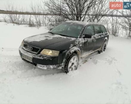 Черный Ауди А6 Олроуд, объемом двигателя 2.5 л и пробегом 320 тыс. км за 5000 $, фото 1 на Automoto.ua