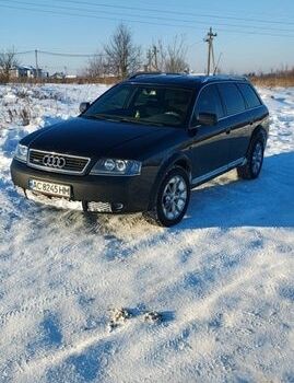 Черный Ауди А6 Олроуд, объемом двигателя 2.5 л и пробегом 272 тыс. км за 8100 $, фото 1 на Automoto.ua