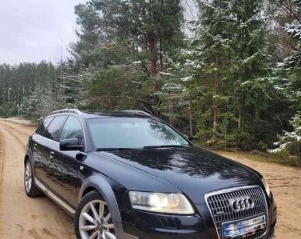 Черный Ауди А6 Олроуд, объемом двигателя 3 л и пробегом 350 тыс. км за 8000 $, фото 1 на Automoto.ua