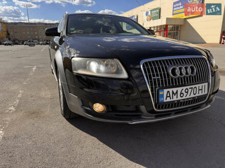 Ауди А6 Олроуд 2007 в Житомире на Automoto.ua Черный Ауди А6 Олроуд, объемом двигателя 2.97 л и пробегом 350 тыс. км за 12000 $, фото 1 на Automoto.ua