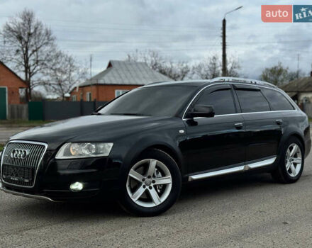 Черный Ауди А6 Олроуд, объемом двигателя 3 л и пробегом 193 тыс. км за 9950 $, фото 1 на Automoto.ua