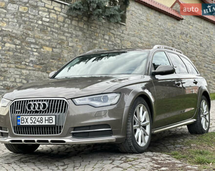 Коричневый Ауди А6 Олроуд, объемом двигателя 2.97 л и пробегом 321 тыс. км за 19000 $, фото 1 на Automoto.ua