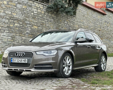 Коричневый Ауди А6 Олроуд, объемом двигателя 2.97 л и пробегом 321 тыс. км за 19000 $, фото 1 на Automoto.ua