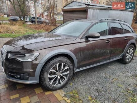 Коричневый Ауди А6 Олроуд, объемом двигателя 3 л и пробегом 217 тыс. км за 28999 $, фото 1 на Automoto.ua