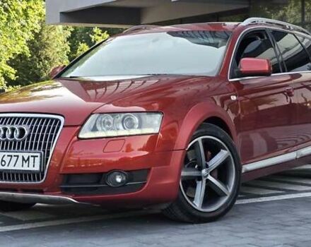 Красный Ауди А6 Олроуд, объемом двигателя 2.7 л и пробегом 385 тыс. км за 11200 $, фото 1 на Automoto.ua