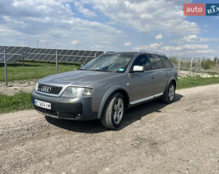 Серый Ауди А6 Олроуд, объемом двигателя 2.5 л и пробегом 384 тыс. км за 5350 $, фото 1 на Automoto.ua