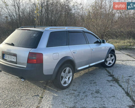 Серый Ауди А6 Олроуд, объемом двигателя 2.5 л и пробегом 346 тыс. км за 5500 $, фото 4 на Automoto.ua