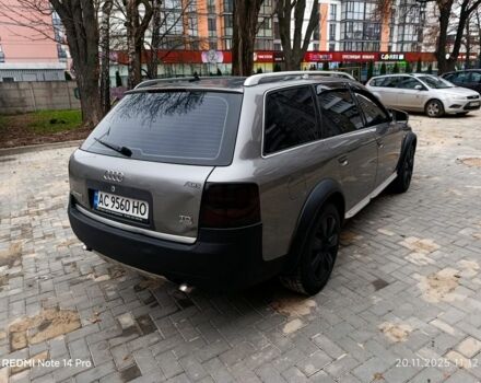 Сірий Ауді A6 Allroad, об'ємом двигуна 2.5 л та пробігом 300 тис. км за 3950 $, фото 4 на Automoto.ua