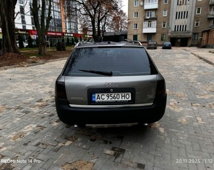 Сірий Ауді A6 Allroad, об'ємом двигуна 2.5 л та пробігом 300 тис. км за 3950 $, фото 5 на Automoto.ua