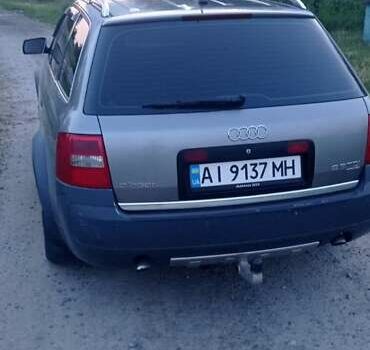 Сірий Ауді A6 Allroad, об'ємом двигуна 2.5 л та пробігом 375 тис. км за 7001 $, фото 2 на Automoto.ua