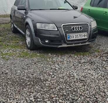 Серый Ауди А6 Олроуд, объемом двигателя 2.7 л и пробегом 262 тыс. км за 10500 $, фото 2 на Automoto.ua