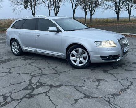 Серый Ауди А6 Олроуд, объемом двигателя 3 л и пробегом 330 тыс. км за 12200 $, фото 2 на Automoto.ua