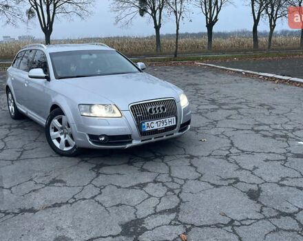 Серый Ауди А6 Олроуд, объемом двигателя 3 л и пробегом 330 тыс. км за 12200 $, фото 1 на Automoto.ua