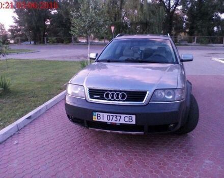 Сірий Ауді A6 Allroad, об'ємом двигуна 2.5 л та пробігом 213 тис. км за 6500 $, фото 1 на Automoto.ua