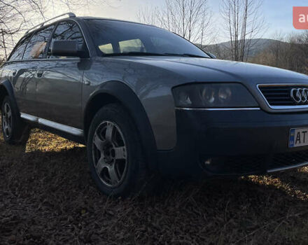 Серый Ауди А6 Олроуд, объемом двигателя 2.5 л и пробегом 440 тыс. км за 5300 $, фото 1 на Automoto.ua