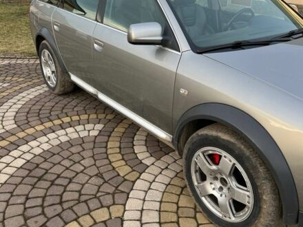 Ауді A6 Allroad 2002 у Коломые на Automoto.ua Сірий Ауді A6 Allroad, об'ємом двигуна 2.5 л та пробігом 290 тис. км за 5700 $, фото 1 на Automoto.ua