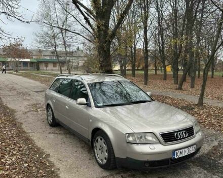 Сірий Ауді A6 Allroad, об'ємом двигуна 2 л та пробігом 200 тис. км за 2600 $, фото 1 на Automoto.ua